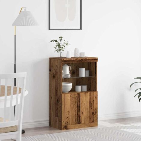 Buffet Marron 60 x 37 x 100 cm Bois d'ingénierie vidaXL