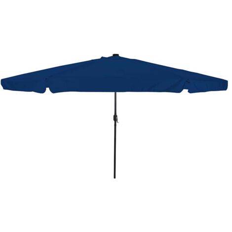 Parasol de jardin Bleu et Noir 395 x 395 x 245 cm vidaXL (1/5)