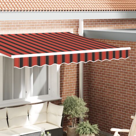 Bande de auvent Multicolore 2.3 x 0.2 m Toile vidaXL (1/5)