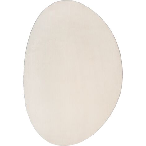 vidaXL Tapis Beige 120 x 170 cm Polyester