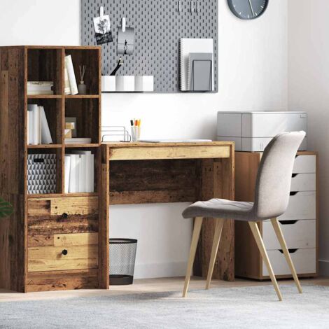 vidaXL Bureau Bois ancien 80 x 40 x 76 cm Bois d'ingénierie