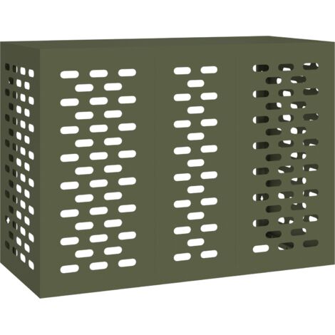 Vidaxl – Housse de climatiseur résistante à l'eau 110 x 50 x 80 cm – Protection contre la chaleur et l'humidité – Design moderne pour extérieur (1/5)