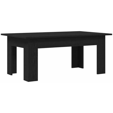 Table basse Chêne noir 100 x 60 x 42 cm Bois d'ingénierie vidaXL