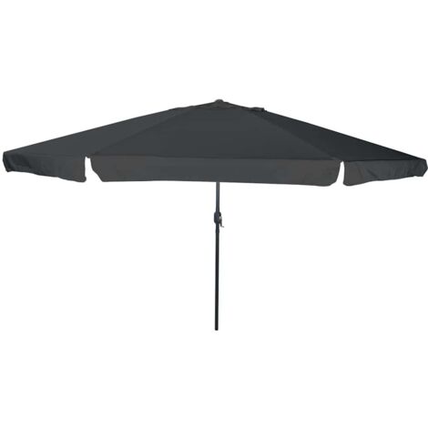 vidaXL Garden Parasol Anthracite 394 x 394 x 248 cm