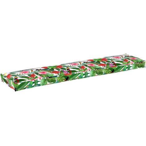 Coussin de palette Floral Jungle tropicale 180 x 40 x 8 cm vidaXL (1/5)