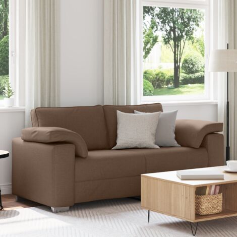 Canapé Marron 180 x 77 x 82 cm tissu vidaXL (1/5)