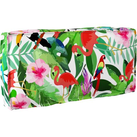 Coussin pour dossier de palette Multicolore 80 x 40 x 12 cm vidaXL
