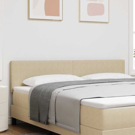 Tête de lit Design sobre Vert Clair Gris 180 cm en Tissu Corde vidaXL