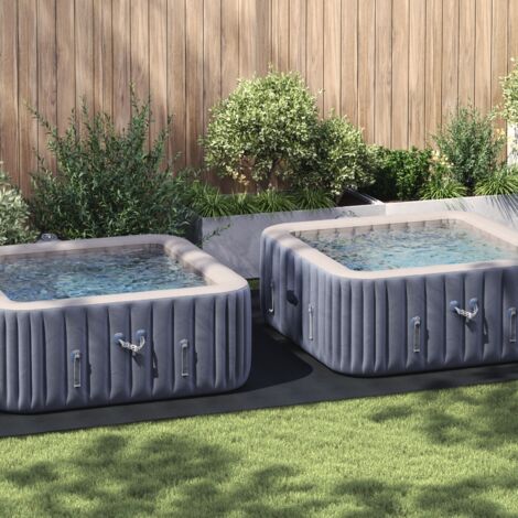vidaXL Pool Ground Sheet Black 500 x 250 x 0.1 cm Non-woven Fabric