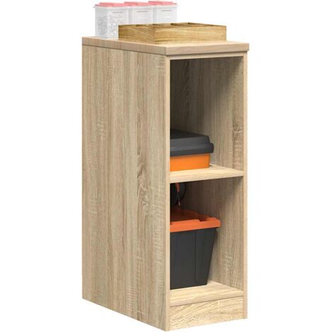 vidaXL Armoire de rangement de garage chêne sonoma 30x51x85cm bois pin