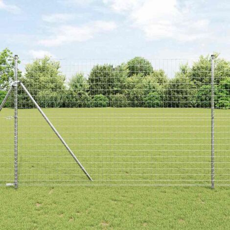 vidaXL Clôture Euro 1,5 x 10 m Fer revêtu de PVC (1/5)