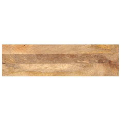 Dessus de table 100x20x3,8cm rectangulaire bois massif manguier vidaXL