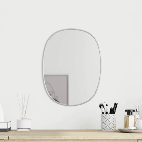 Miroir mural Argenté 40x30 cm vidaXL