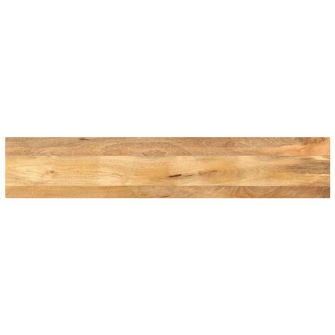 vidaXL Dessus de table 160x20x3,8cm rectangulaire bois massif manguier (1/5)