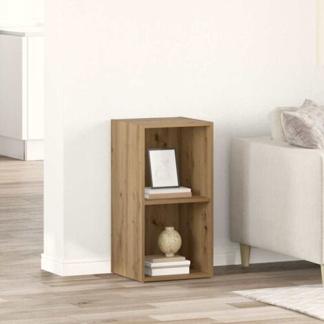 Ensemble meuble TV Marron 72 x 35 x 37 cm Bois d'ingénierie vidaXL (1/5)