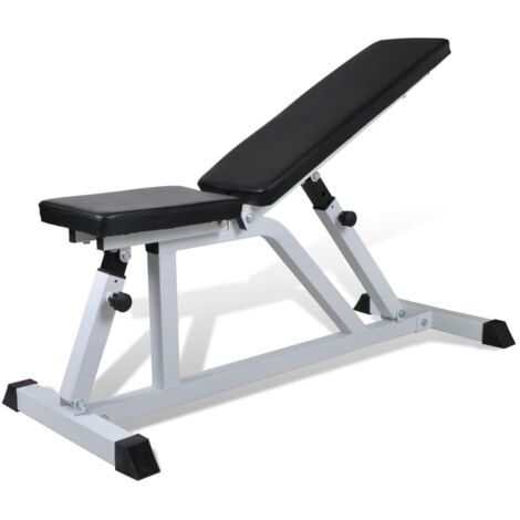 Banc de musculation pour muscles appareil de fitness vidaXL