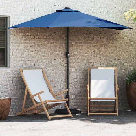 Parasol de jardin Azur 294 x 150 x 224 cm tissu vidaXL