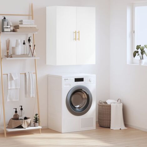 vidaXL Armoire murale blanc 69,5x34x90 cm (1/5)