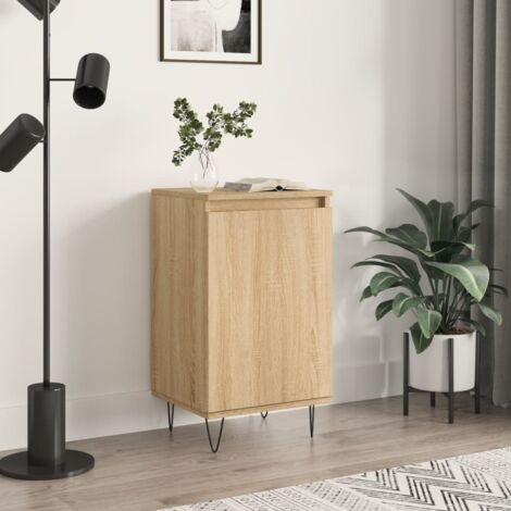 vidaXL Buffet chêne sonoma 40x35x70 cm bois d'ingénierie (1/5)