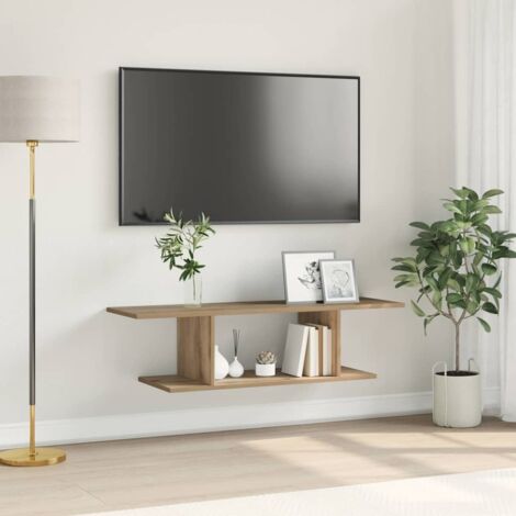 vidaXL Ensemble meuble TV Chêne artisanal 102 x 35 x 35 cm (1/5)