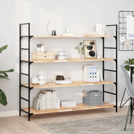 Étagères flottantes 2 pcs 160x40x2 cm acacia massif non traité vidaXL