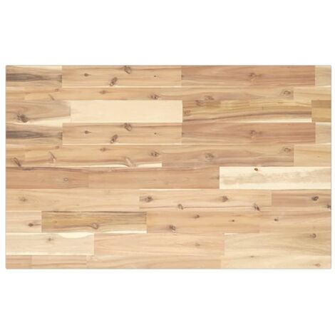 Dessus de meuble de salle de bain non traité bois d'acacia vidaXL (1/5)