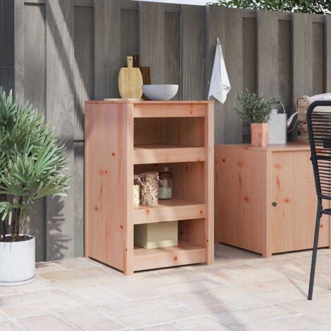 vidaXL Kitchen Cabinet with Shelf MEPPEL Brown Oak 55 x 55 x 92 cm (1/5)