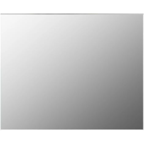 vidaXL Miroir sans cadre 100x60 cm Verre