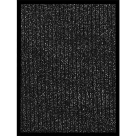 vidaXL Paillasson rayé Anthracite 40x60 cm (1/5)