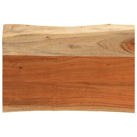 vidaXL Dessus de table 70x40x3,8 cm rectangulaire bois massif d'acacia