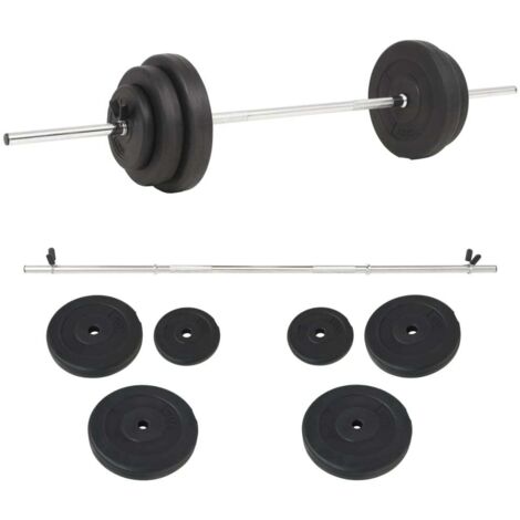 Ensemble de haltères 30 kg vidaXL