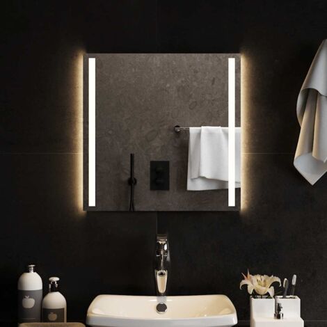 Miroir de salle de bain à LED 50x50 cm vidaXL889192