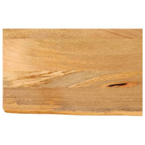 vidaXL Dessus de table à bord vivant 60x40x3,8 cm bois massif manguier (1/5)