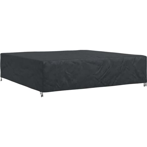 Housse pour mobilier d'extérieur Noir 300 x 300 x 70 cm 600D vidaXL