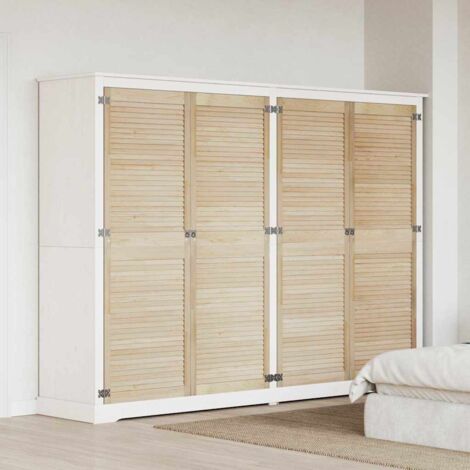 vidaXL Porte de Cabinet avec porte 4 pcs Naturel 170 x 2,1 x 59,5 cm