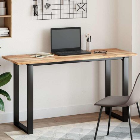 Dessus de table rectangulaire 140x50x2 cm bois massif d'acacia vidaXL