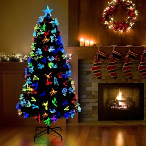 vidaXL Sapin de Noël artificiel avec 160 LED Vert 150 cm PVC (1/5)