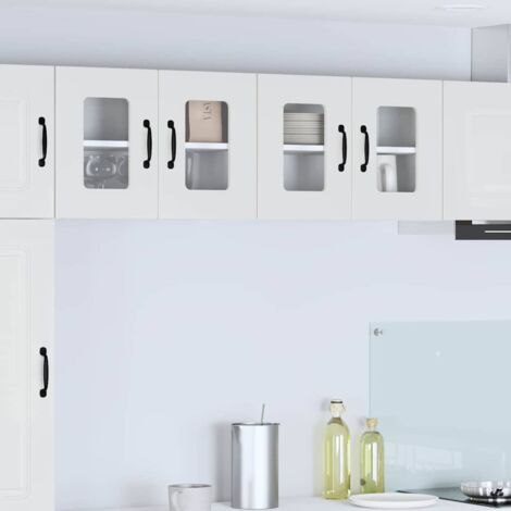 vidaXL Panneau de lave-vaisselle Kalmar Blanc brillant 60 x 31 x 40 cm
