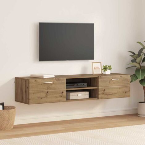 Vidaxl – Meuble TV en bois d'ingénierie – Finition mate – Dimensions 150 x 39 x 30 cm – Design moderne et épuré – Espaces de rangement pratiques
