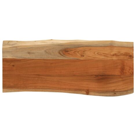 Dessus de table 100x40x3,8 cm rectangulaire bois massif acacia vidaXL