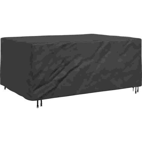 Housse pour mobilier d'extérieur Noir 230 x 165 x 80 cm 420D vidaXL