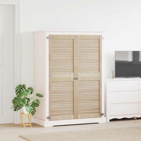 vidaXL Porte de Cabinet avec porte 2 pcs Naturel 49,5 x 2,1 x 140,5 cm