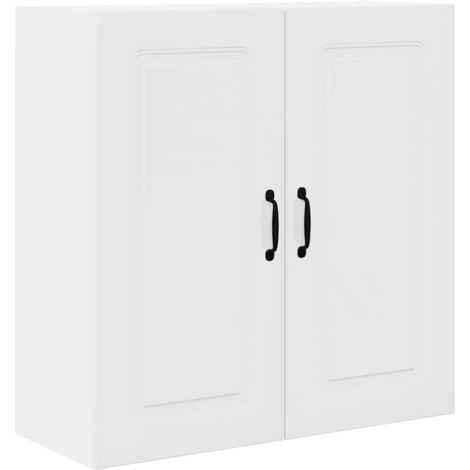vidaXL Panneau de lave-vaisselle Kalmar Blanc brillant 80 x 31 x 80 cm
