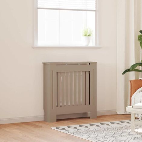 Cache-Radiateur 2 pcs Marron 78x19x81,5cm Bois d'ingénierie vidaXL