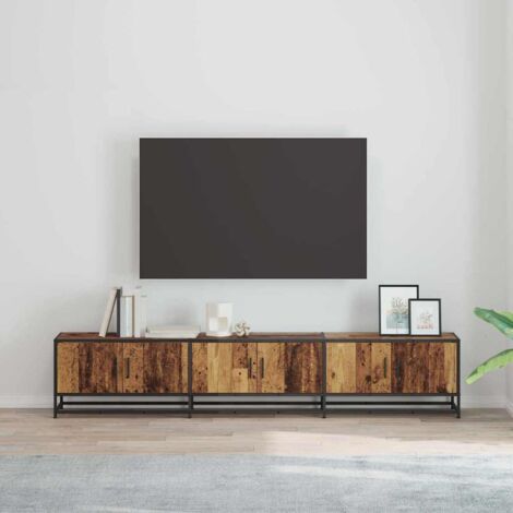 Meuble TV Bois ancien 210 x 35 x 41 cm Bois d'ingénierie vidaXL (1/5)