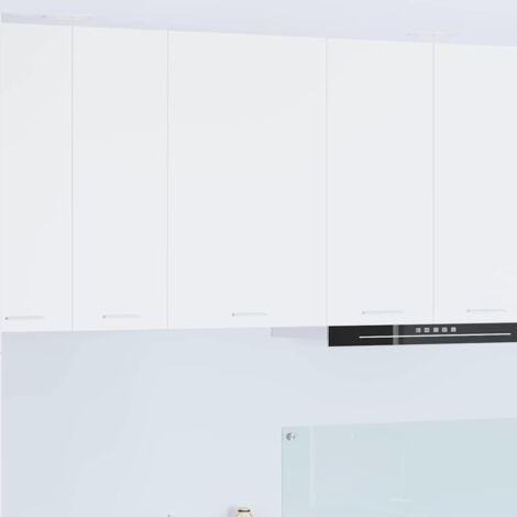 vidaXL Armoire suspendue Blanc 50 x 31 x 80 cm Bois d'ingénierie (1/5)