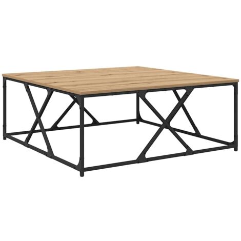 vidaXL  Coffee Table  Artisan Oak 100 x 100 x 40 cm Engineered Wood