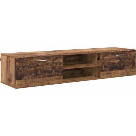Vidaxl – Meuble TV en bois d'ingénierie – Style moderne – Dimensions 150 x 39 x 30 cm – Finition mate – Rangement pratique pour salon ou bureau