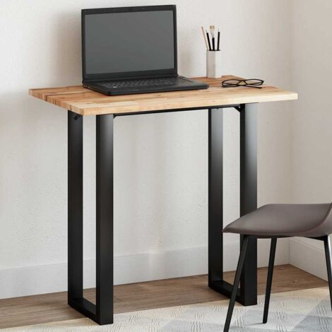 Dessus de table rectangulaire 80x50x2 cm bois massif d'acacia vidaXL