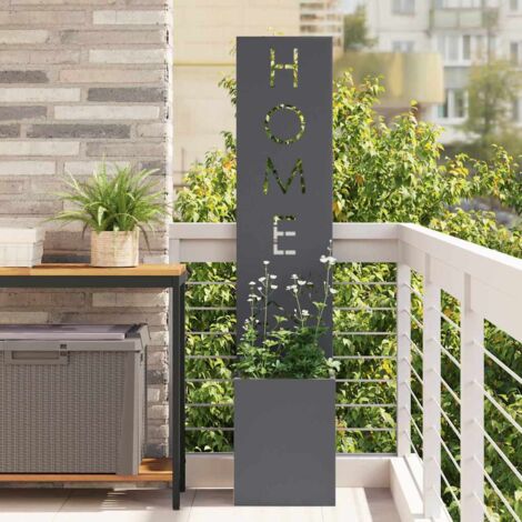 Écran de confidentialité de jardin Anthracite 32 x 140 cm vidaXL